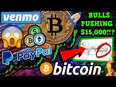 BITCOIN BULLS PUMPING BTC to ,000!?! BREAKING: PayPal & Venmo Crypto Service!!