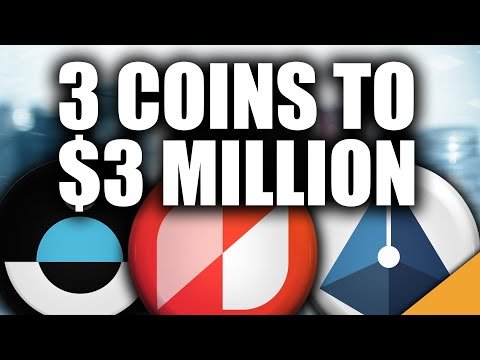 Top 3 Coins to  Million (Crypto Get Rich Quick)
