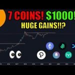 7 Coins For Huge Gains | How I Would Invest $1000 In Cryptocurrency Today! [DEFI EDITION] | Bitcoin