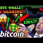BITCOIN WHALE SELL-OFF!!!? DON’T BE FOOLED!!! BTC SETTING UP 235% MOVE!!!
