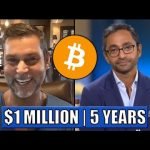 Bitcoin To  Million In 5 Years! This Millionaire & This Billionaire BOTH Getting VERY BULLISH!