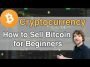 How to Sell Bitcoin for Beginners