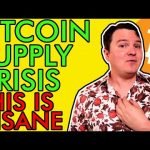 BITCOIN SUPPLY CRISIS!!! I CAN’T BELIEVE WTF IS HAPPENING RIGHT NOW! [Uber Bullish Crypto News]