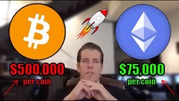 Tyler Winklevoss Explains How 1 Ethereum Could Reach OVER ,000 PER COIN! +Bitcoin 500k Prediction