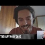 Nicolas Pelecanos from NEM at “The Burying of 2020” with Francis Hunt