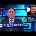 Parabolic bitcoin rise is unsustainable in the near-term: Scott Minerd