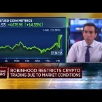 Robinhood restricts crypto trading due to market conditions