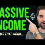 3 Ways to earn PASSIVE INCOME with Ethereum