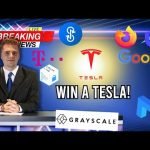 📰 CRYPTO NEWS: Win a Tesla, Polkamarkets, Matic (Polygon), Deutsche Telekom & more!