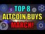 Top 8 Altcoins Set to EXPLODE in MARCH 2021 | Best Cryptocurrency Investments | Polkadot NFT News