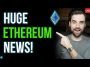 🔴LIVE: This is GREAT news for Ethereum!