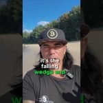 The difference between the falling wedge and the rising wedge!!!!