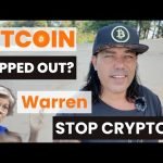 DID BITCOIN TOP OUT AND WILL SENATOR WARREN STOP CRYPTO IN US?