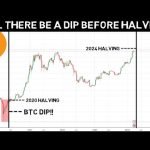 Bitcoin dips 30 days before the BTC Halving!! Is the bottom in??