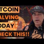 BITCOIN HALVING TODAY, BUT CHECK THIS CHART ASAP!!!