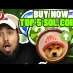 THESE 5 BEST SOLANA MEME COINS ARE ABOUT TO PUMP!!! BUY NOW!?