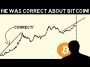 The man Who Correctly Predicted Bitcoin Price before NOW say this about BTC!!!