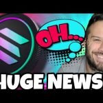 Huge Solana News Could Drive Crypto Adoption Like Never Before!