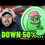PEPE DOWN 50%… IS PEPE COIN WORTH BUYING NOW PRICE?!