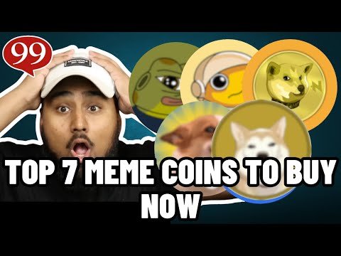 Top 7 Crypto Meme Coins That Will 25X to 100X in November!!