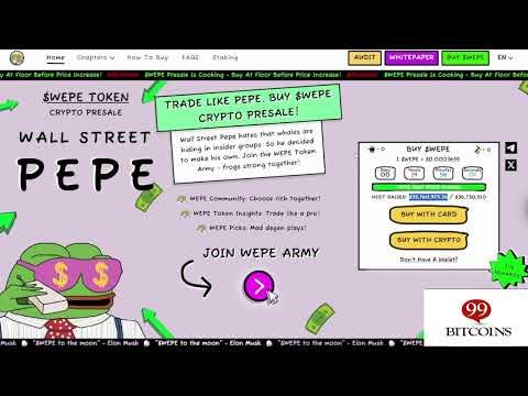 Wall Street Pepe: De Nieuwe Meme Coin Sensatie 🚀