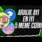 Aralık Ayının Favori 5 Meme Coini!